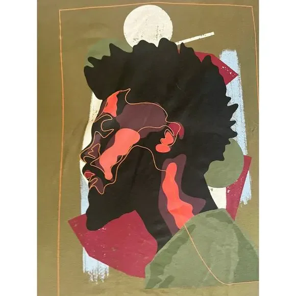 Black History Month T-shirt XXL green graphic design - Picture 2 of 5